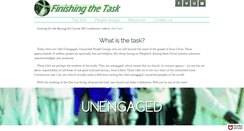 Desktop Screenshot of finishingthetask.com